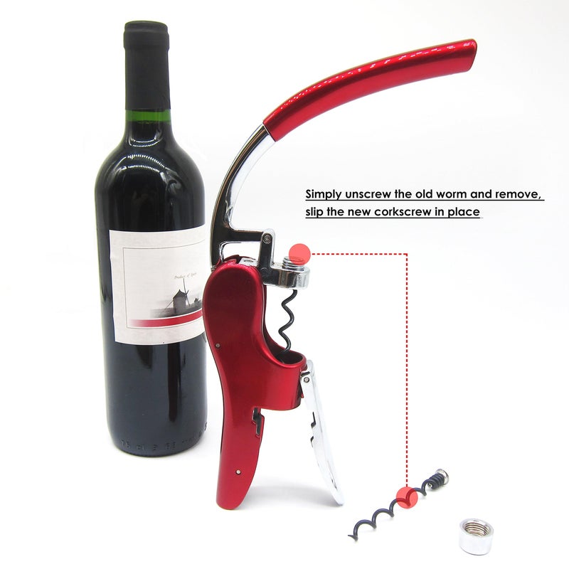 KAYCROWN Best 5 Pack Replacement Corkscrew Spiral/Worm for KAYCROWN and BestUtensils Wine Opener - Image 4
